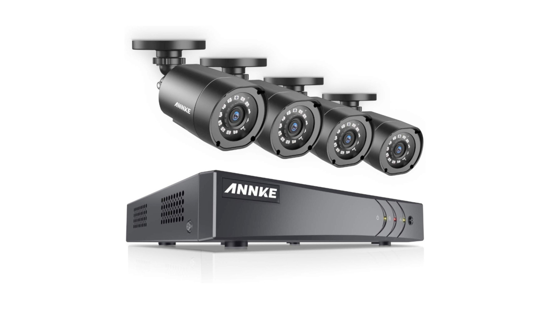 ANNKE 8 Channels 1080P Lite DVR Video Security Digital Recorder 8CH Digital Video Recorder with 1TB Hard Drive for Home CCTV Camera System 8CH Surveillance System Network Motion Detection H.264 