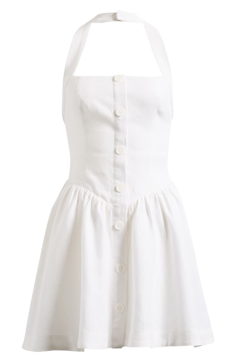 Reformation Mariela Linen Mini Sundress