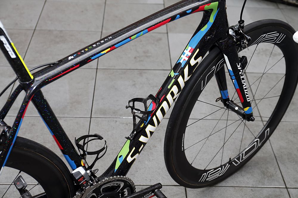 Peter Sagan's world champion's S-Works Tarmac