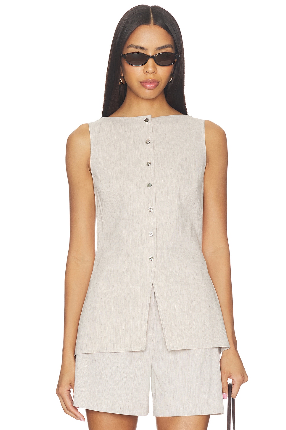 Boatneck Cutaway Top