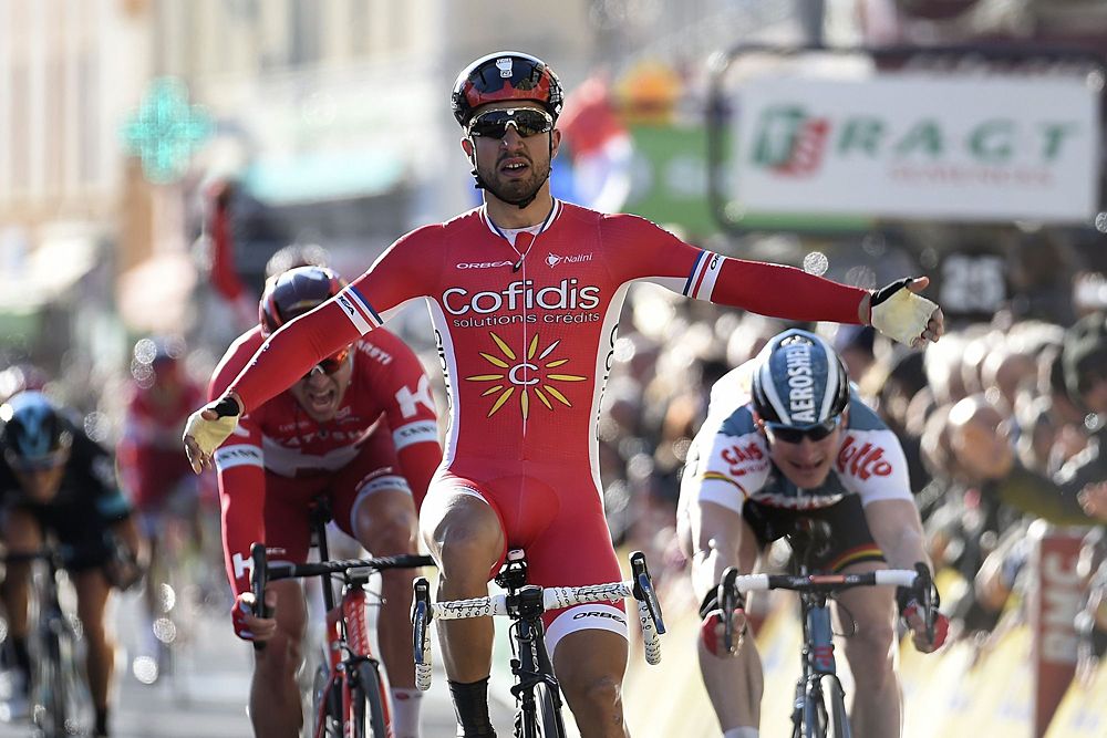 Nacer Bouhanni (Cofidis) wins stage 4 in Paris-Nice