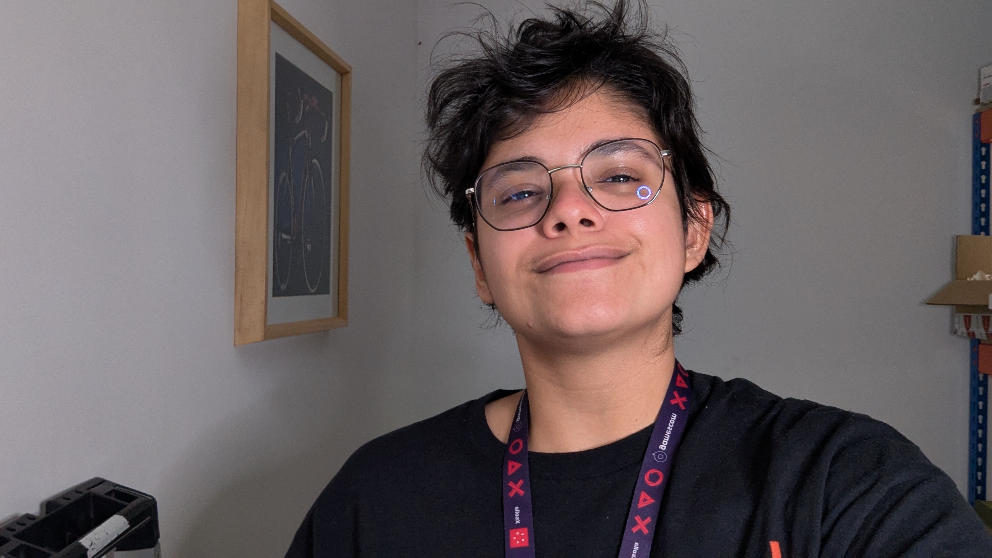 A photo taken with the Rotolight Ultimate Vlogging Kit