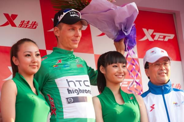 Tony Martin held onto the green jersey