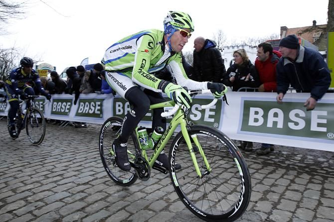 Kristijan Koren (Cannondale) on the cobbles