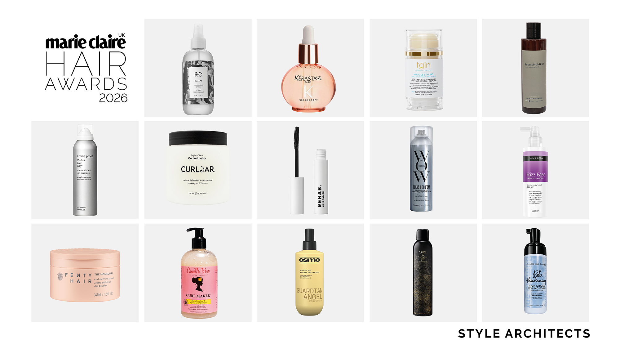 Marie Claire Hair Awards: Style Architects