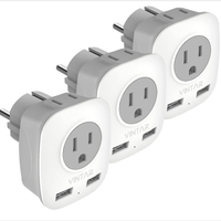 VINTAR 3-pack travel adapter: was $26 now $21 @ Amazon
