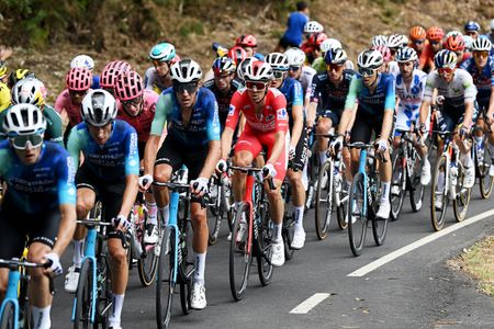 Decathlon AG2R La Mondiale on stage 11 of the Vuelta a España