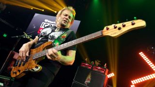 Michael Anthony onstage