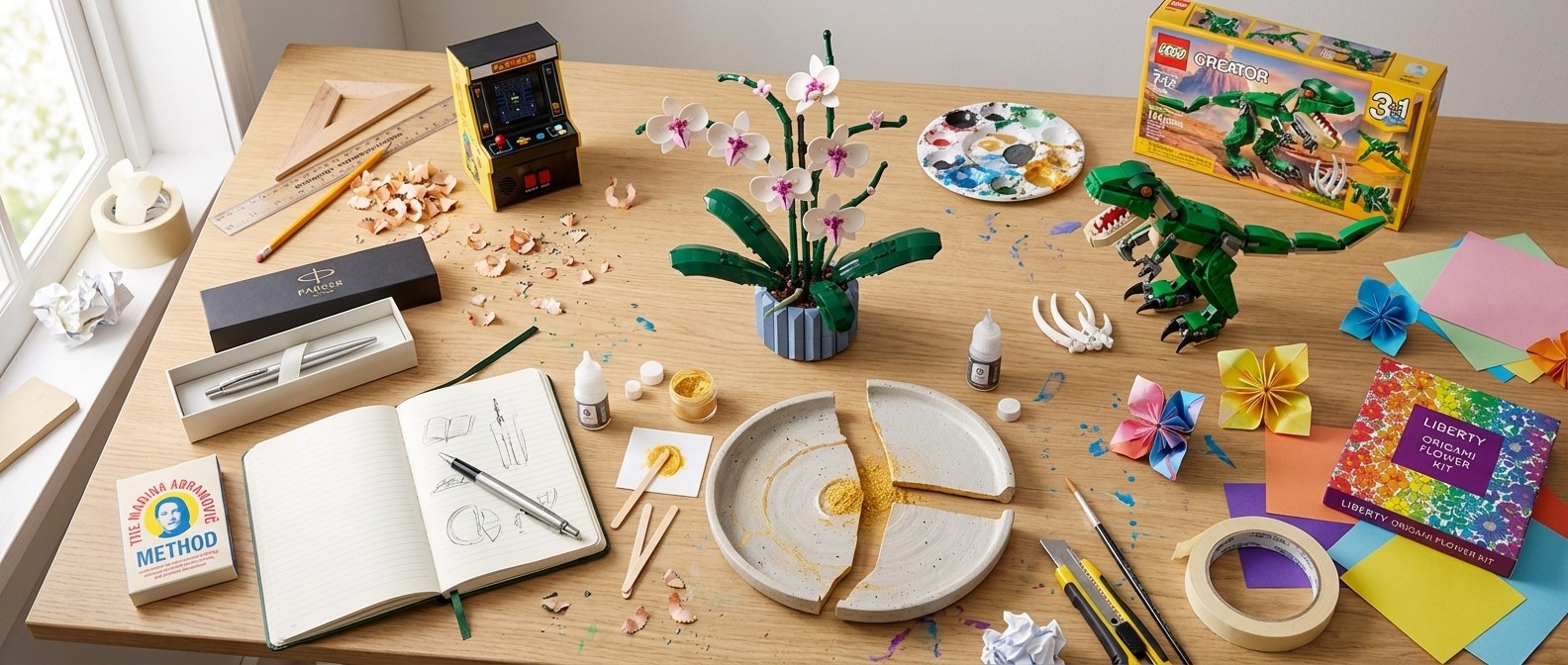 Mix of christmas gifts