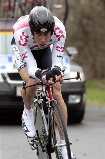Bradley McGee (Team CSC) took fourth for the day