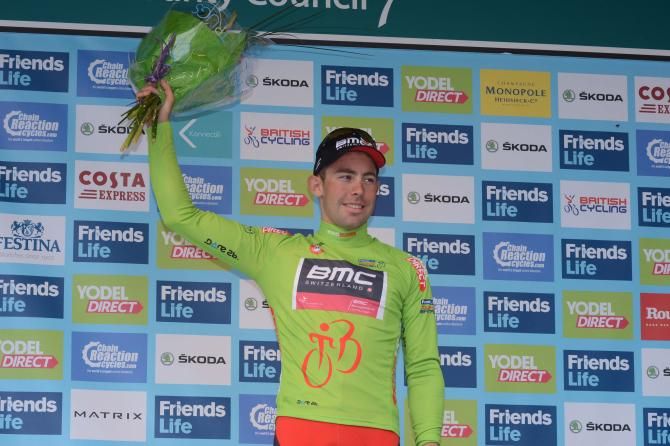 Sebastian Lander (BMC) keeps the green points jersey