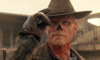 The Ghoul tipping his cowboy hat in Fallout