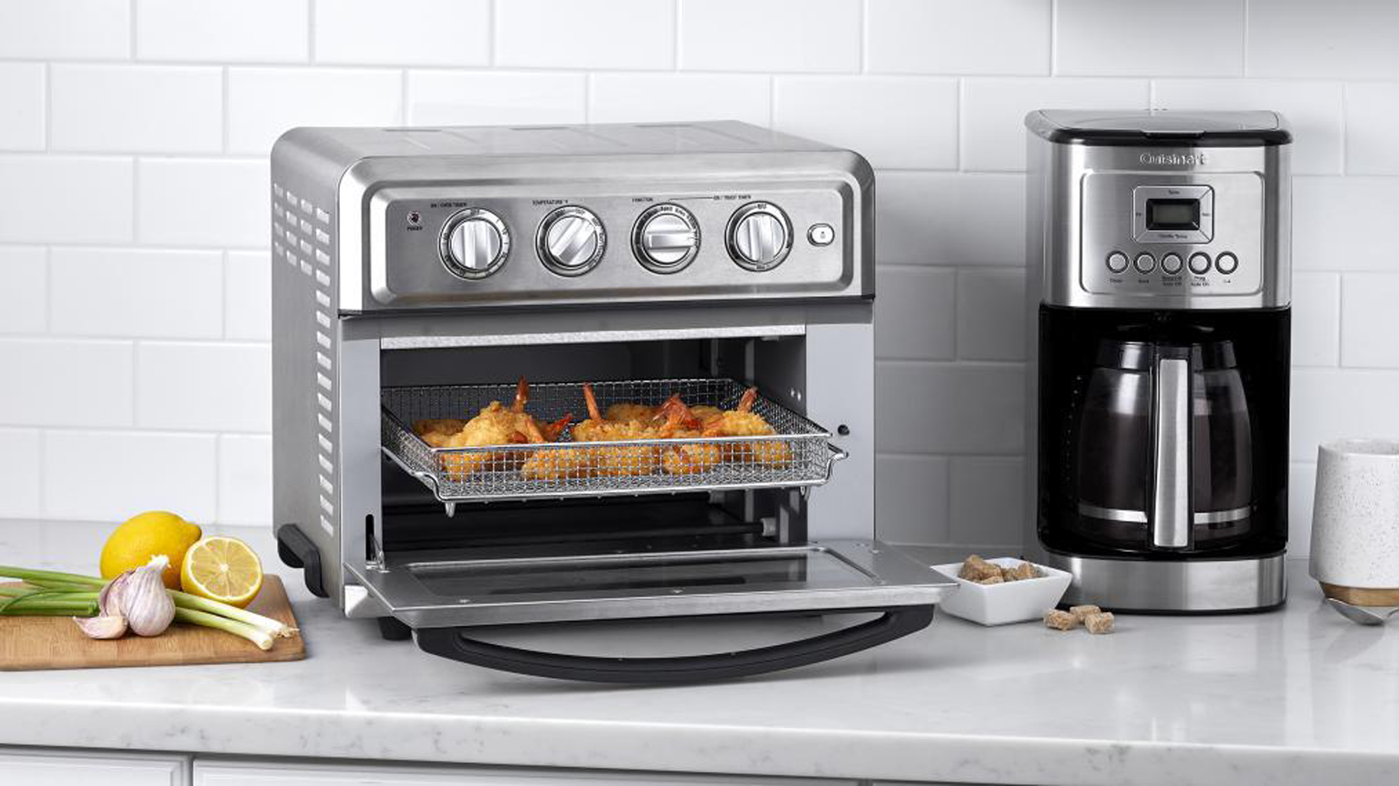 Cuisinart - Air Fryer Toaster Oven with Grill - Stainless Steel