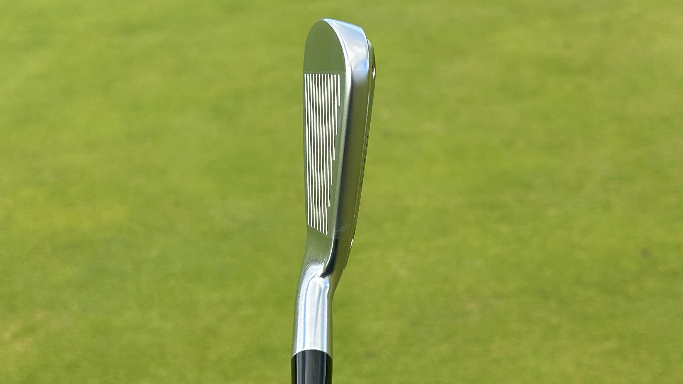Photo of the Callaway 2025 Apex UT Utility Iron in the playing position