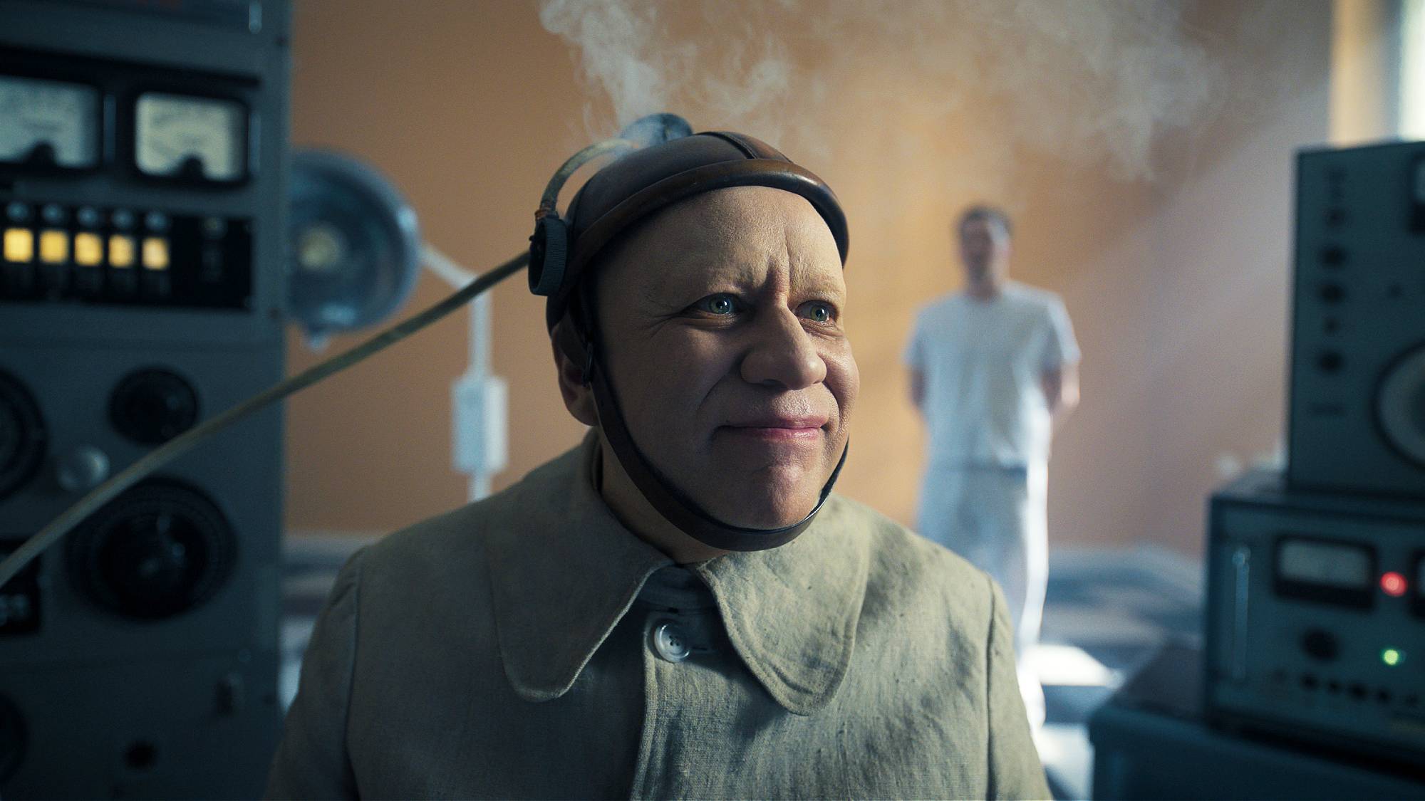 Fred Armisen as Uncle Fester in "Wednesday" season 2 on Netflix