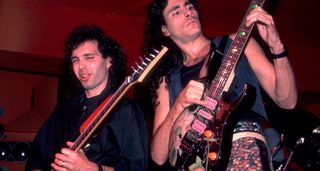 Joe Satriani and Steve Vai