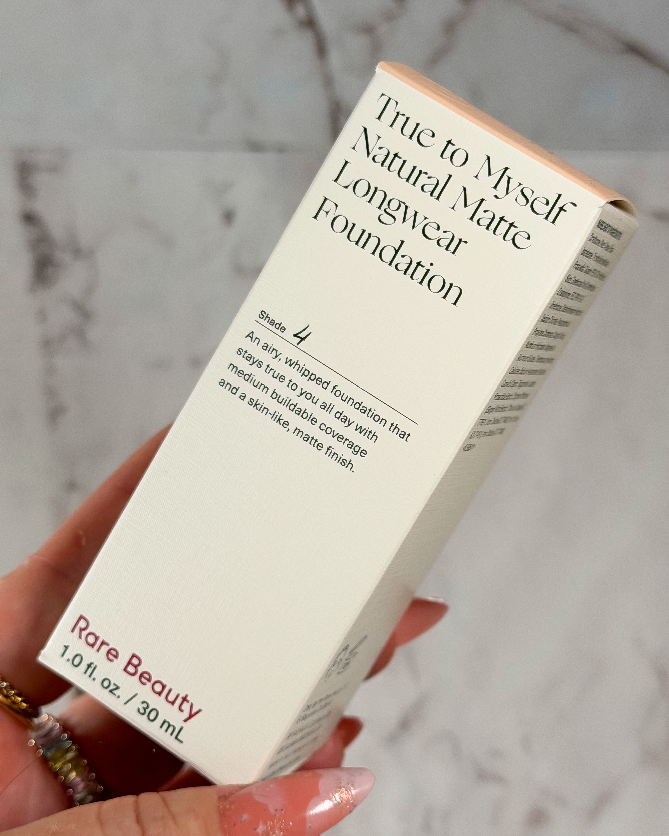 Rare Beauty True to Myself Natural Matte Longwear Foundation