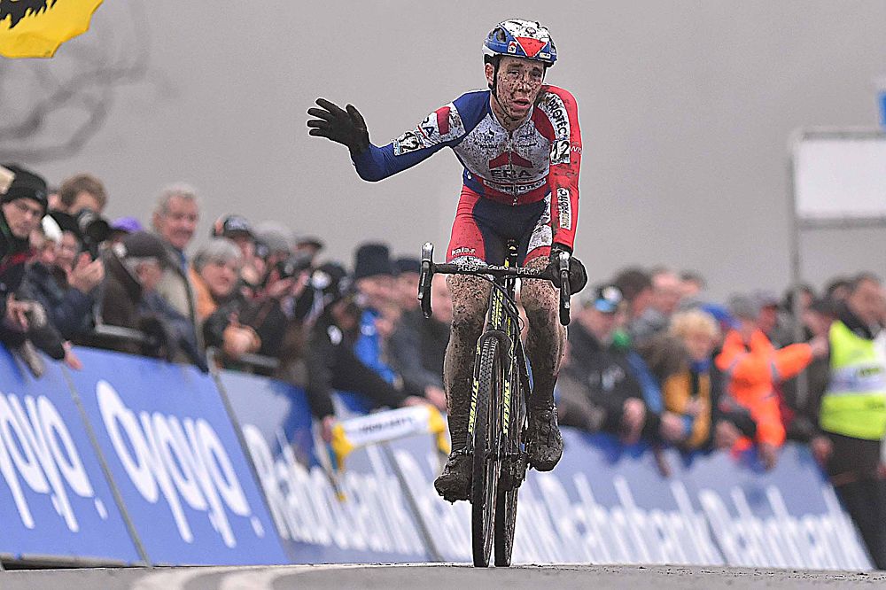 Laurens Sweeck finished just off the podium in Hoogerheide World Cup in fourth