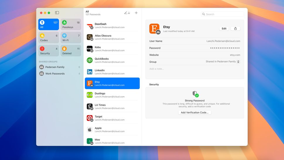 how to add password to apps ios 18