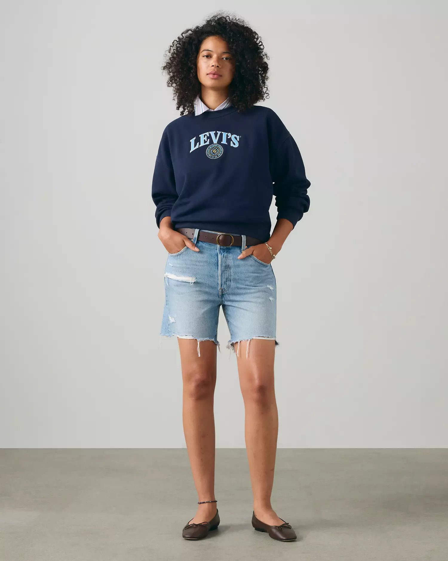 Levi's&amp;reg;, 501&amp;reg; Mid Thigh Women's Shorts