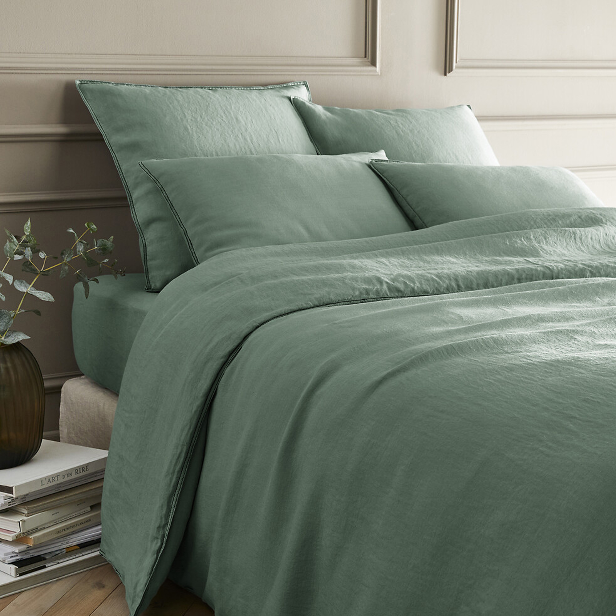La Redoute Helm Washed Hemp Duvet Cover