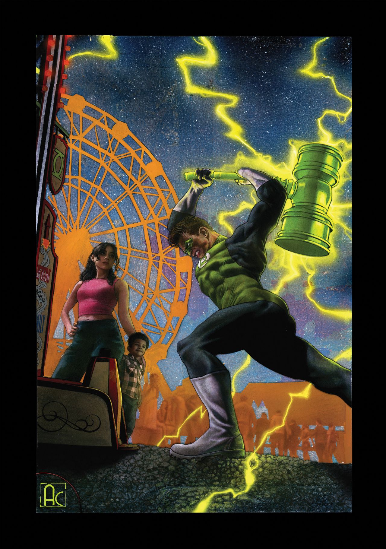 Green Lantern #1 covers