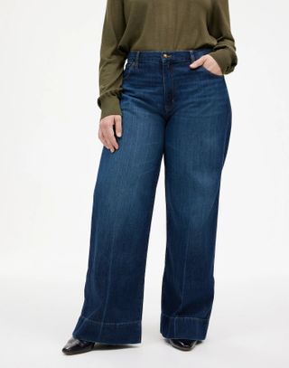 Madewell Superwide-Leg Jeans in Softdrape Denim Edition