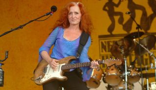 Bonnie Raitt performs at the New Orleans Jazz Festival