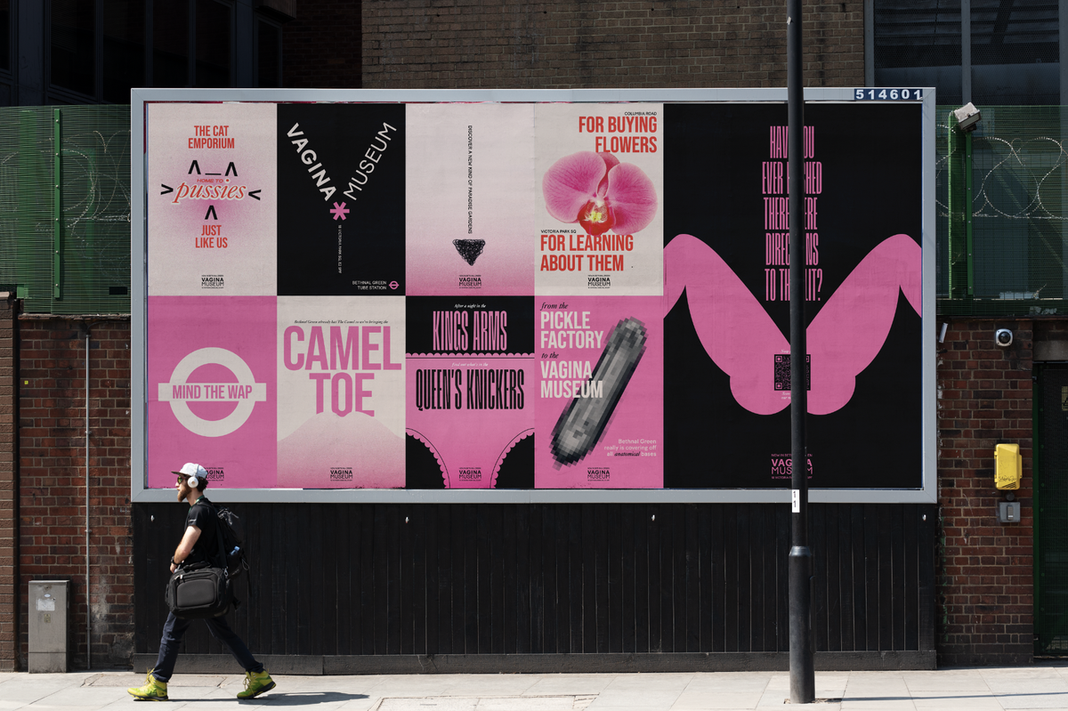 Behold, these brilliant poster designs for the Vagina Museum