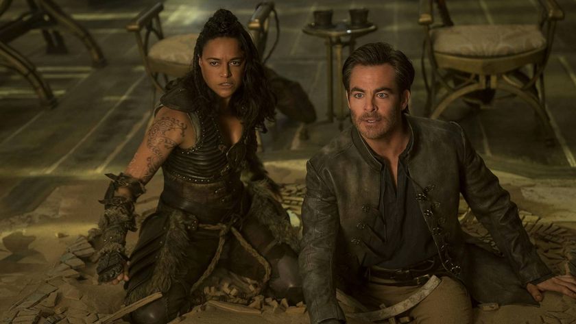 Chris Pine and Michelle Rodriguez in Dungeons &amp; Dragons: Honor Among Thieves