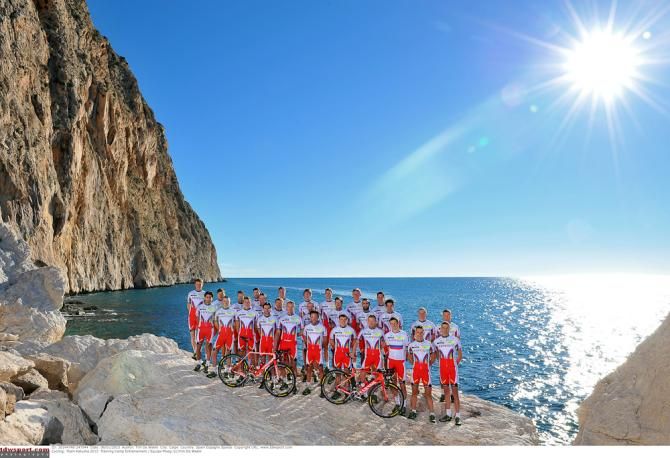 The 2015 Katusha team.