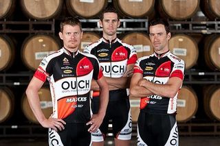 Three of the core riders on the new OUCH squad: Floyd Landis, Rory Sutherland and Tim Johnson