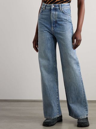 High-Rise Wide-Leg Jeans