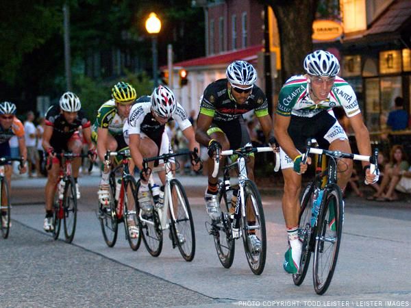 The pace kept the field single file for most of the night.
