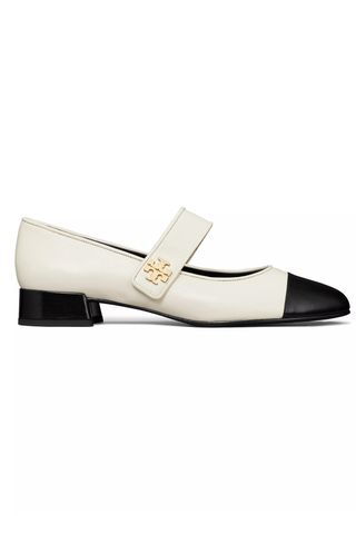 Tory Burch Cap-Toe Mary Jane Ballet Flats