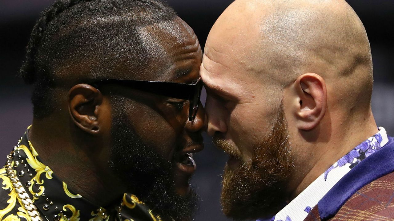 Deontay Wilder and Tyson Fury go head-to-head in Los Angeles for the WBC belt 