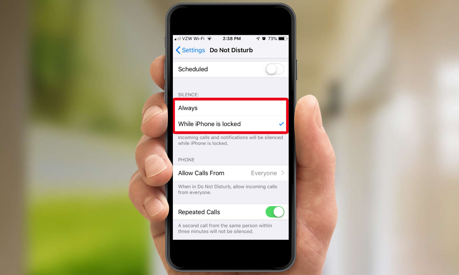 How to Use Do Not Disturb in iOS 12 - iOS 12 Complete Guide: Tips