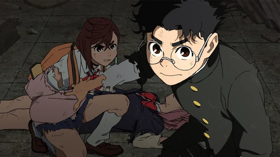 Okarun and Momo from Dandadan
