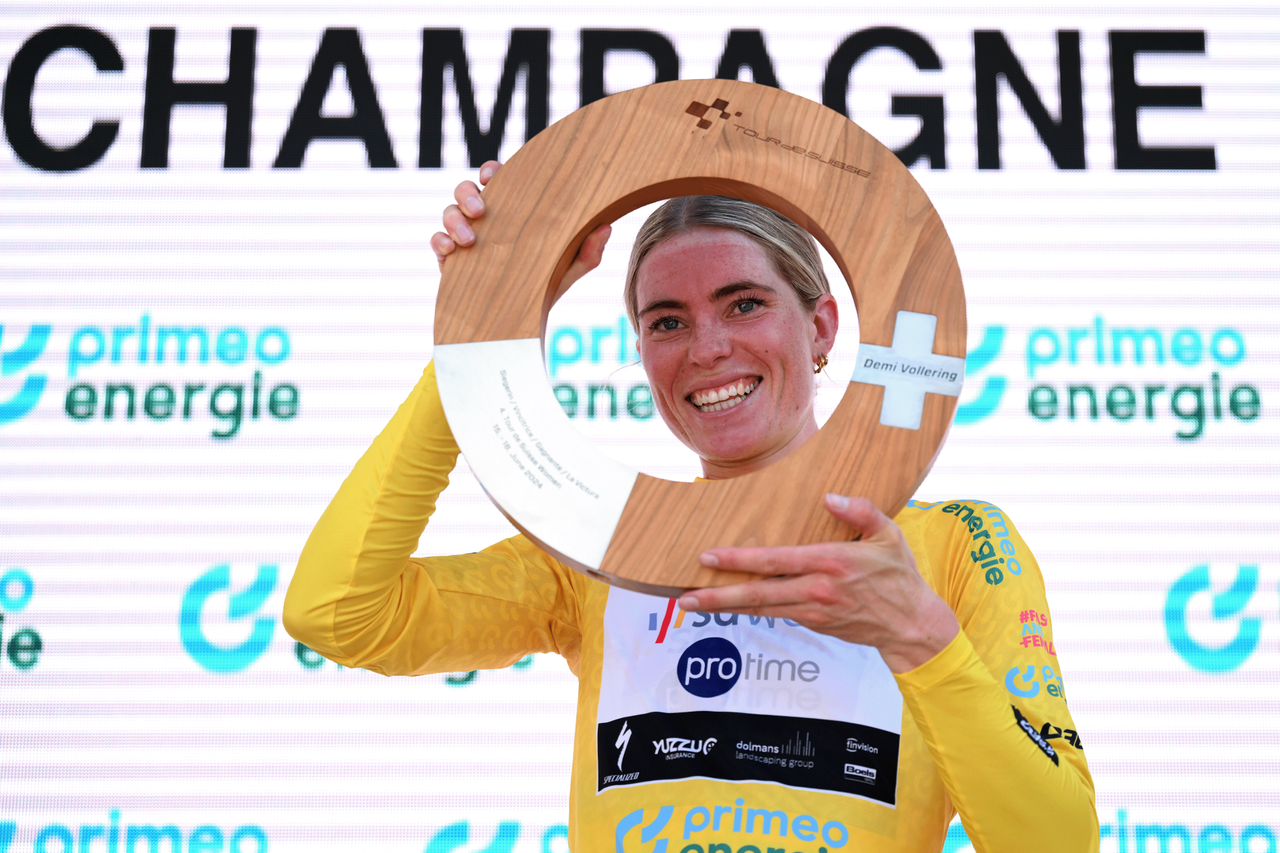 Demi Vollering wins the 2024 Tour de Suisse Women