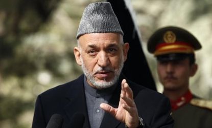 Afghanistan President Hamid Karzai 