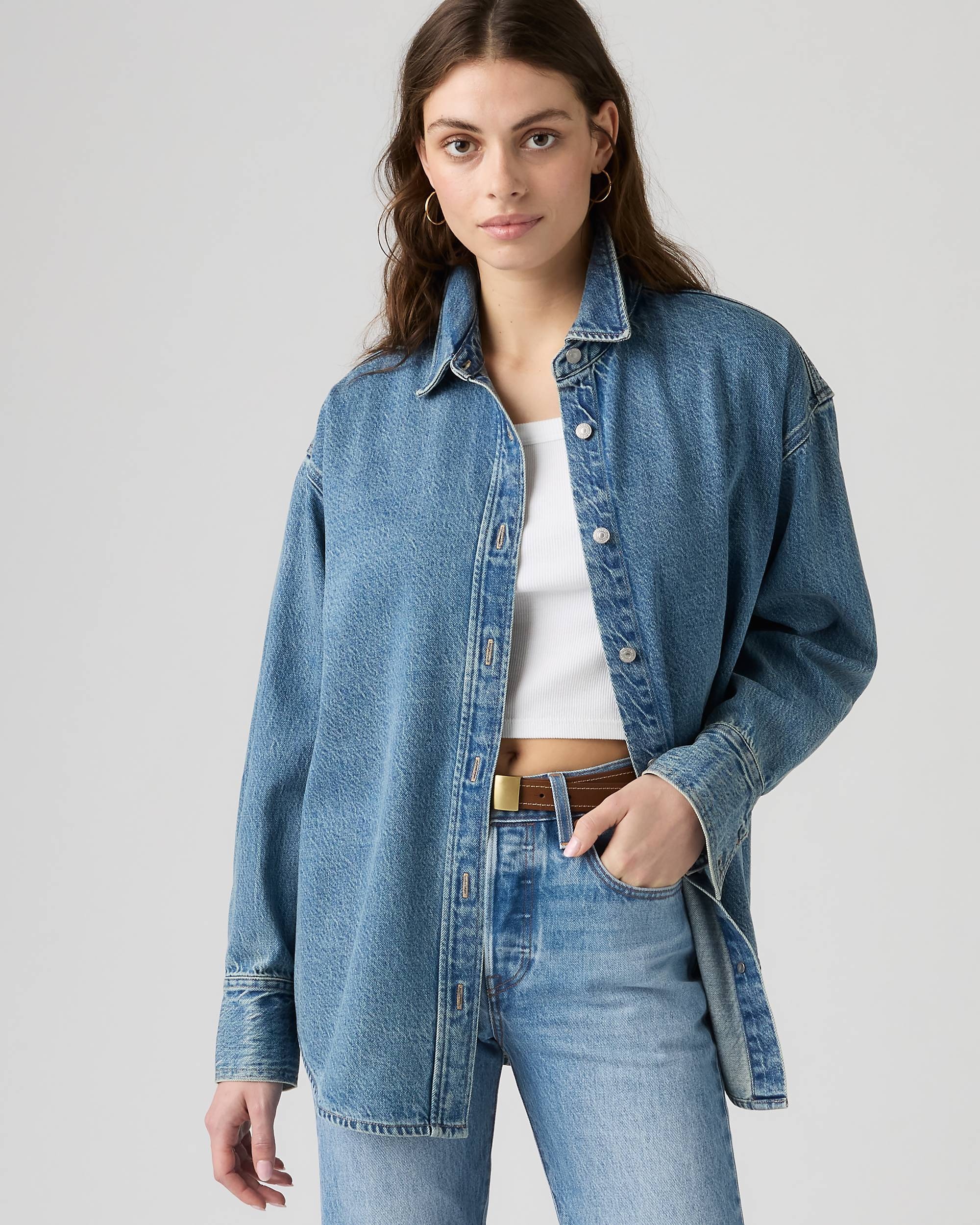 levi, Jordan Denim Button Down