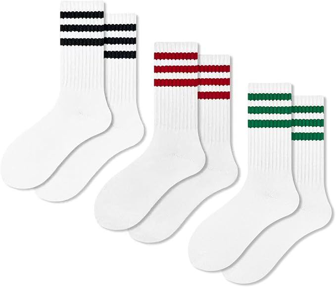 Fszsaa, Striped Sports Socks