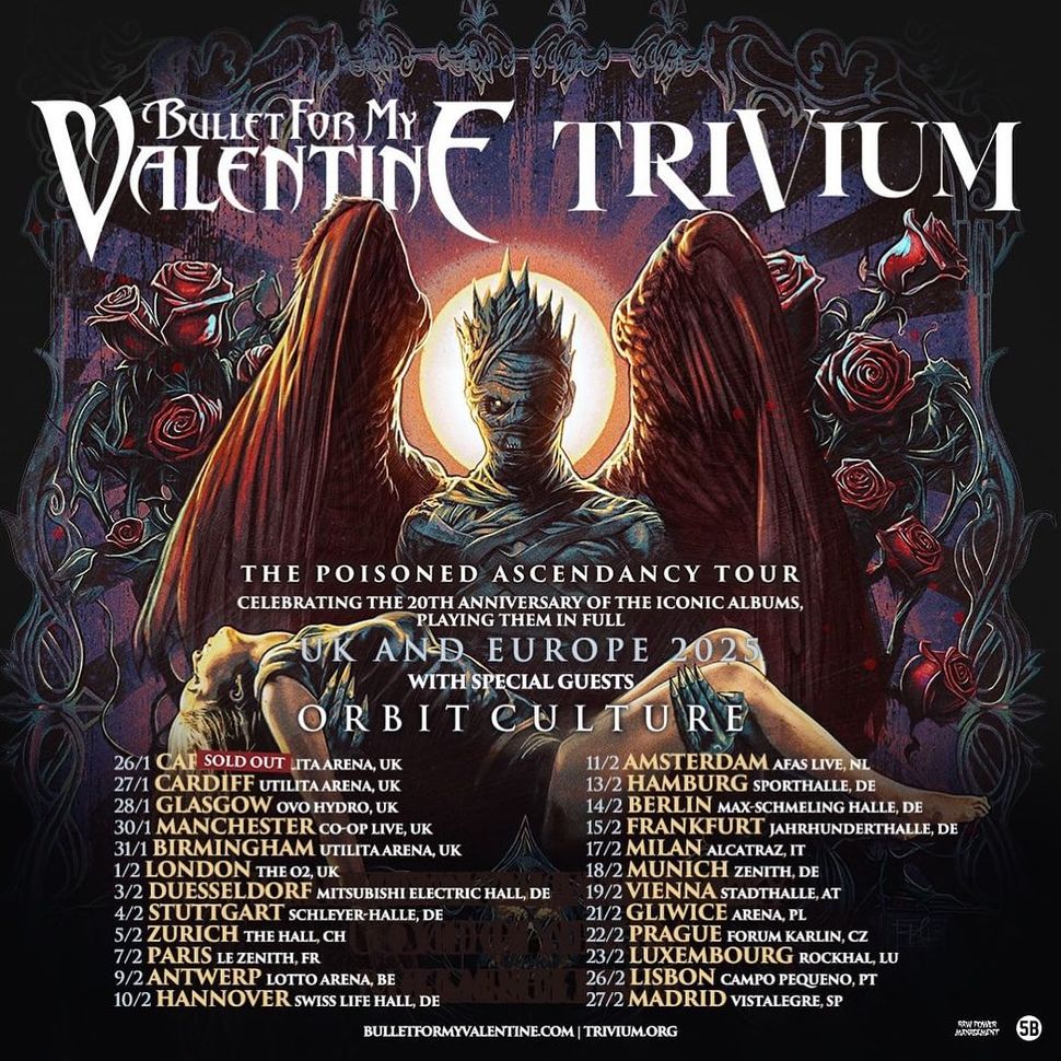 Trivium And Bullet For My Valentine Announce Extra Ascendancy The 