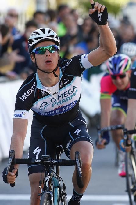 Gianni Meersman (Omega Pharma-Quickstep) wins the Trofeo Muro