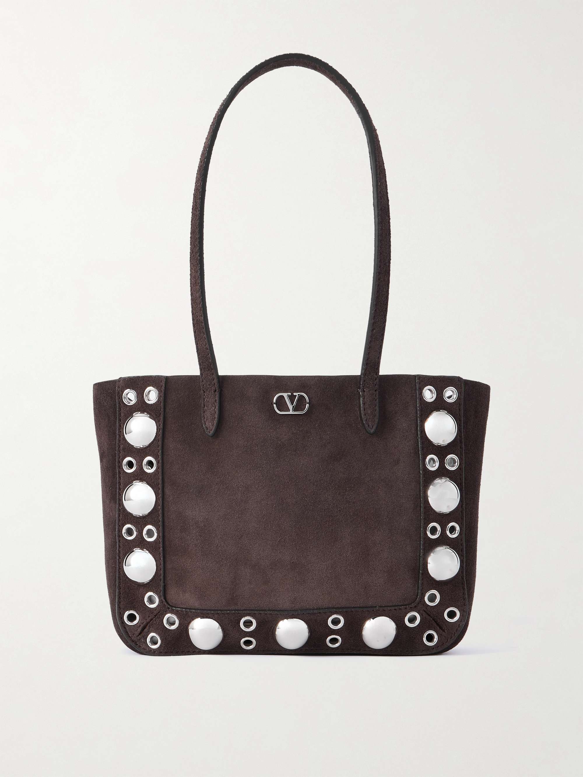 Nellc&amp;ocirc;te Mini Embellished Suede Tote