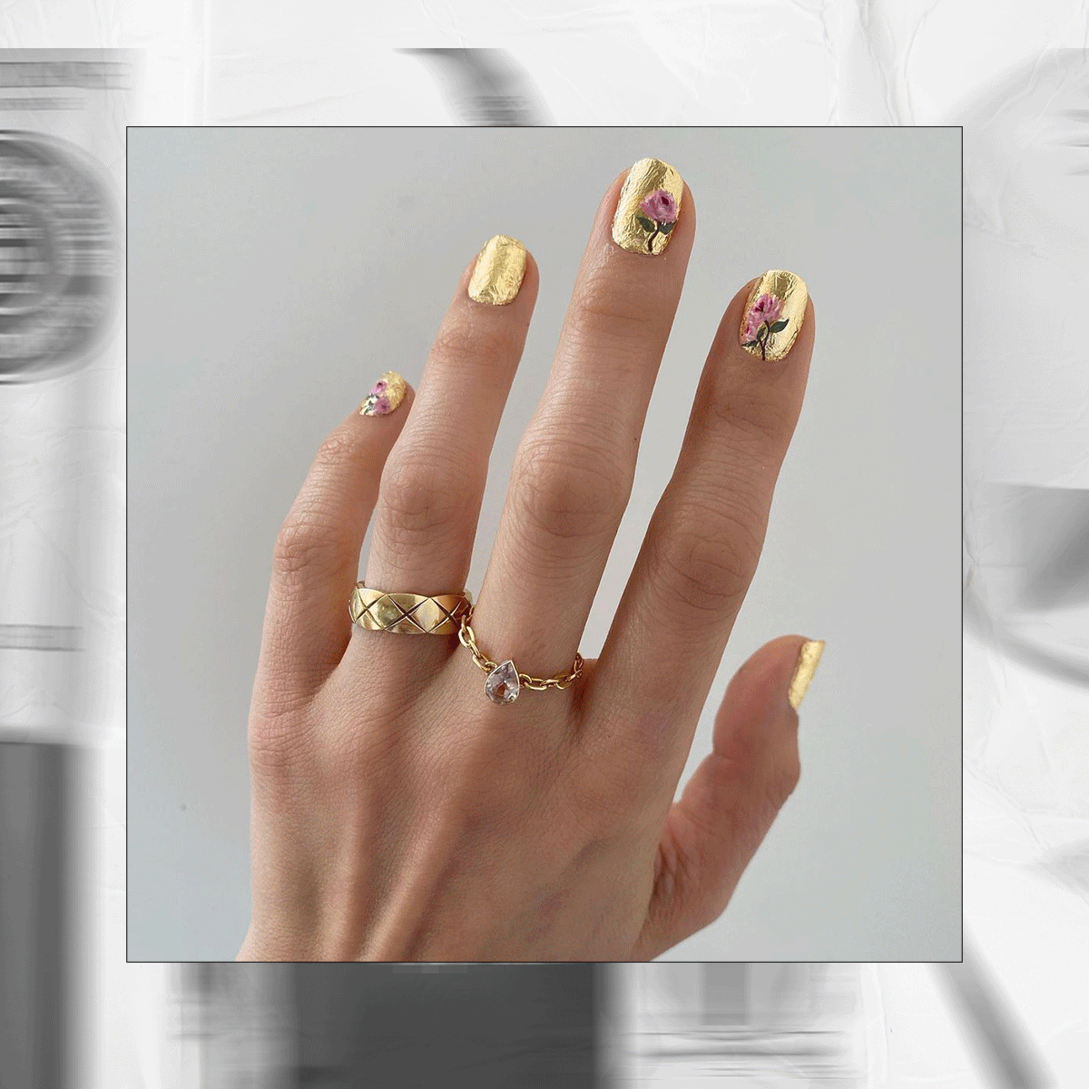 Florals For Spring Aren't Groundbreaking, But These 21 Nail Designs Are