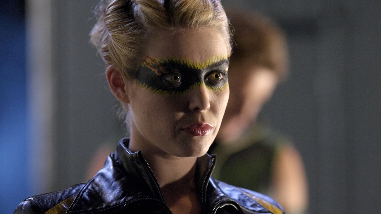 Alaina Huffman as Black Canary