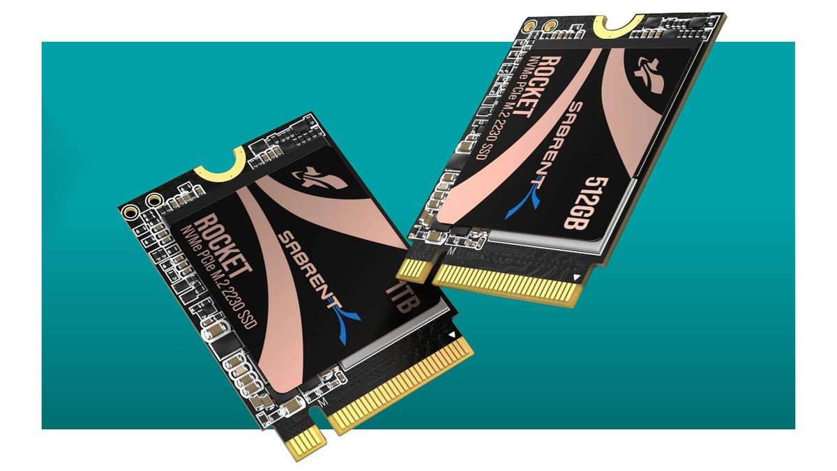 Sabrent Rocket 2230 SSDs