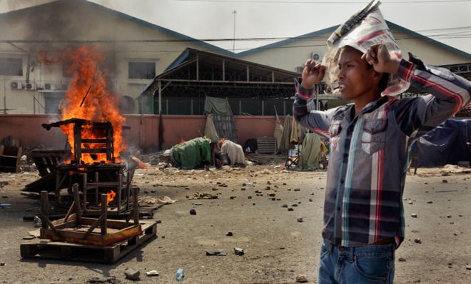 Cambodia protest