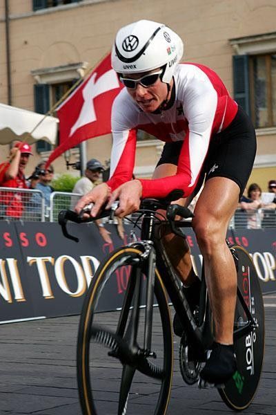 Karin Th&uuml;rig has won a few time trials this year and hopes to do the same on Wednesday
